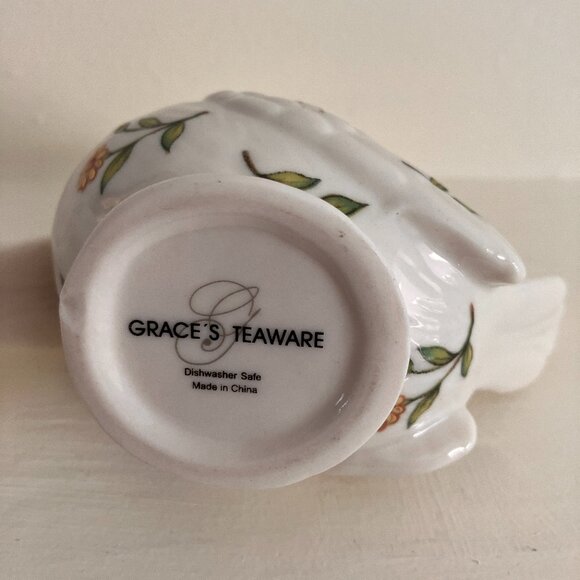 Grace's Teaware - Set of 2 Bird Creamers Butterflies, Bees, Bird Bud Vases - Picture 13 of 15